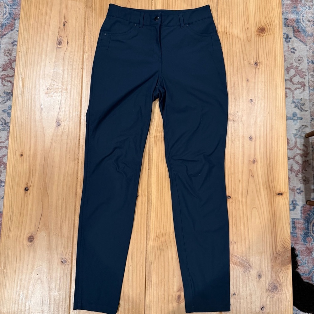 Lululemon Athletica Navy Blue Activewear Dress Pants